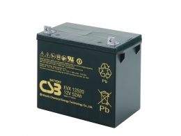 CSB蓄电池EVX12520（12V52AH）