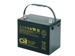 CSB蓄电池EVX12750（12V75AH）