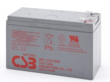 CSB蓄电池GPL1272（12V7.2AH）
