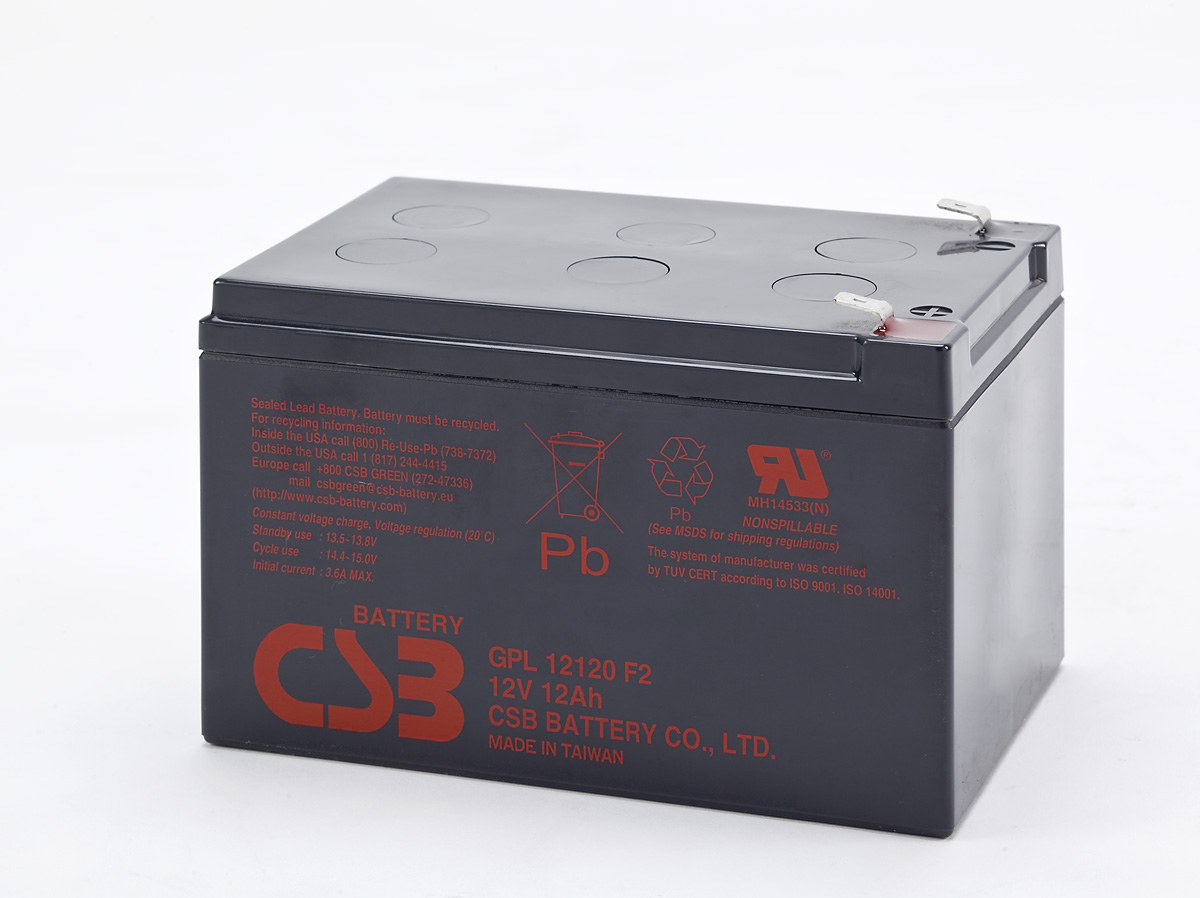 CSB蓄电池GPL12120（12V12AH）