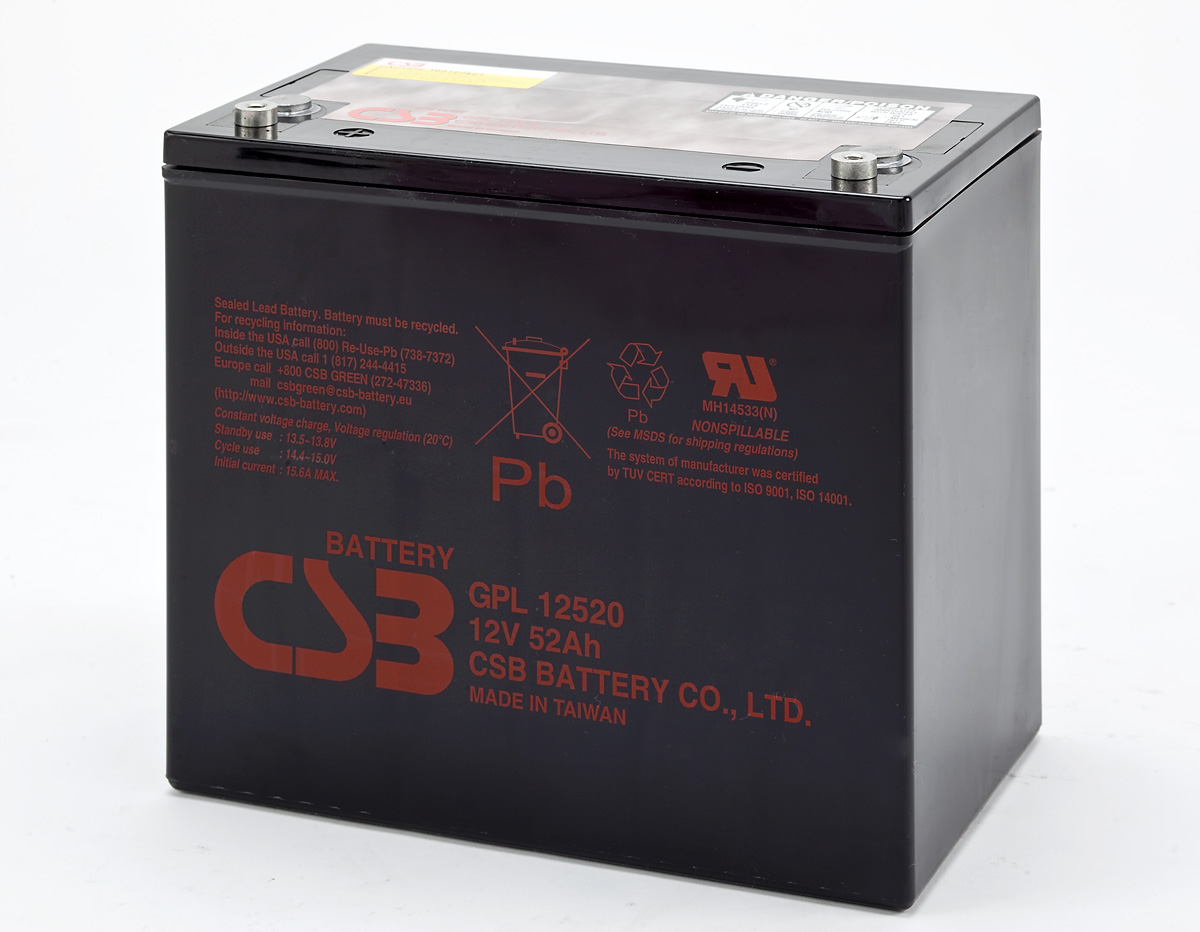 CSB蓄电池GPL12750（12V75AH）