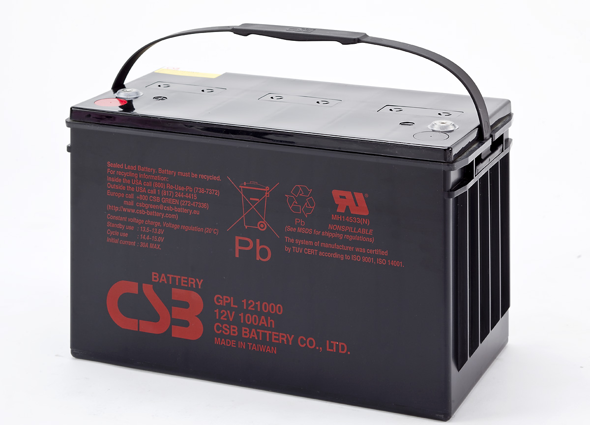 CSB蓄电池GPL121000（12V100AH