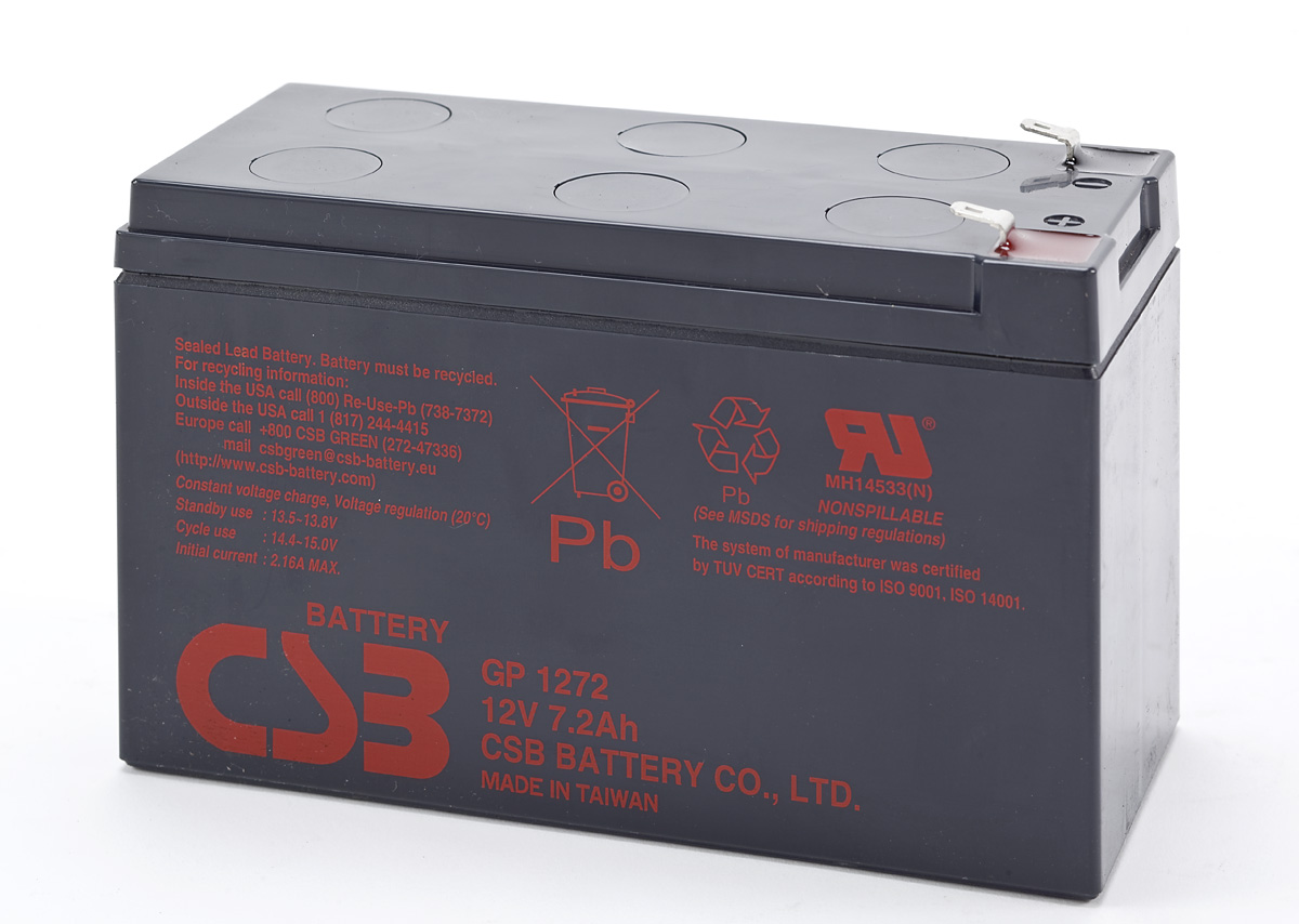 CSB蓄电池GP1272（12V7.2AH）